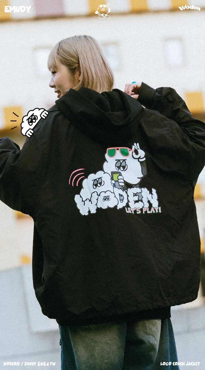 WODEN® / Emudy 2024 Fall & Winter LOGO 042 Coach Jacket