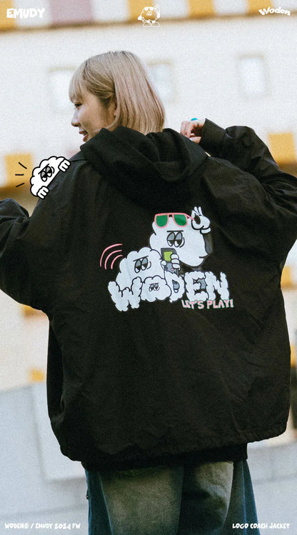 WODEN® / Emudy 2024 Fall & Winter LOGO 042 Coach Jacket
