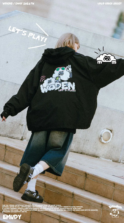 WODEN® / Emudy 2024 Fall & Winter LOGO 042 Coach Jacket
