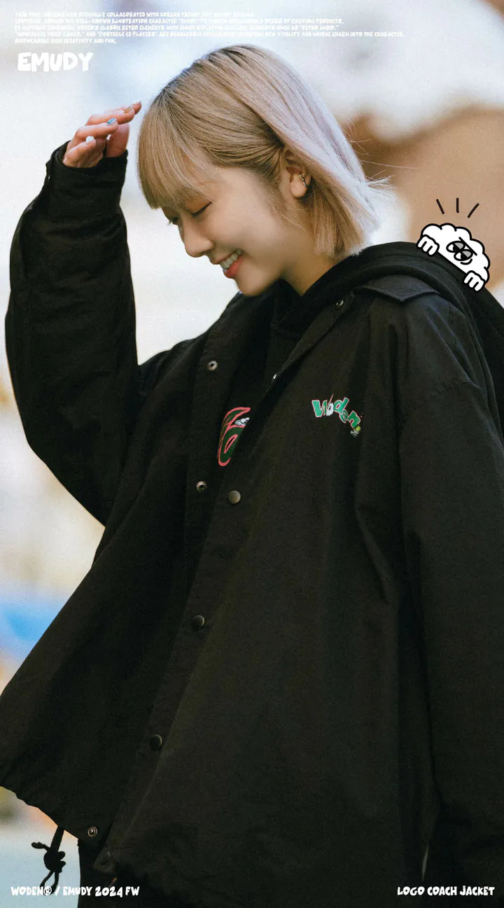 WODEN® / Emudy 2024 Fall & Winter LOGO 042 Coach Jacket