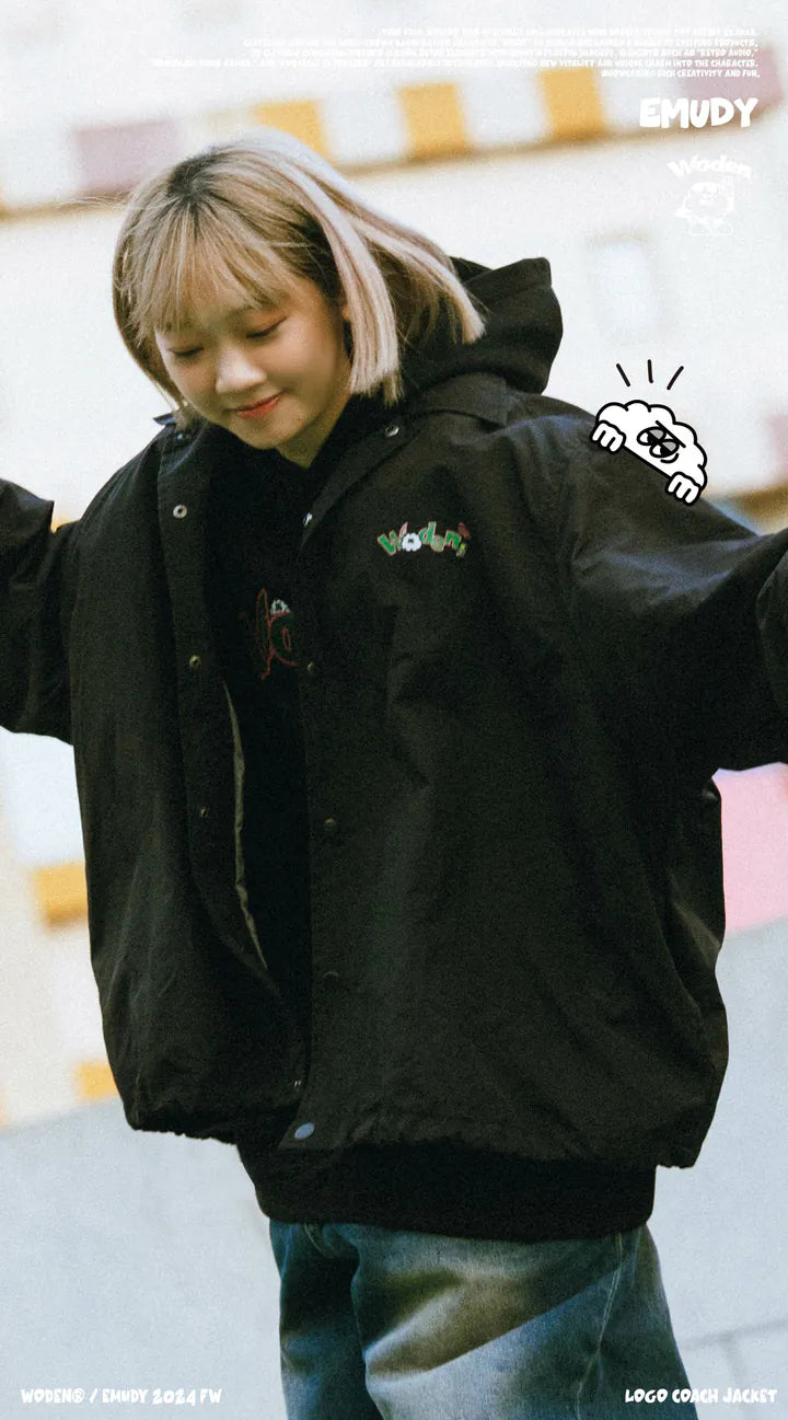 WODEN® / Emudy 2024 Fall & Winter LOGO 042 Coach Jacket