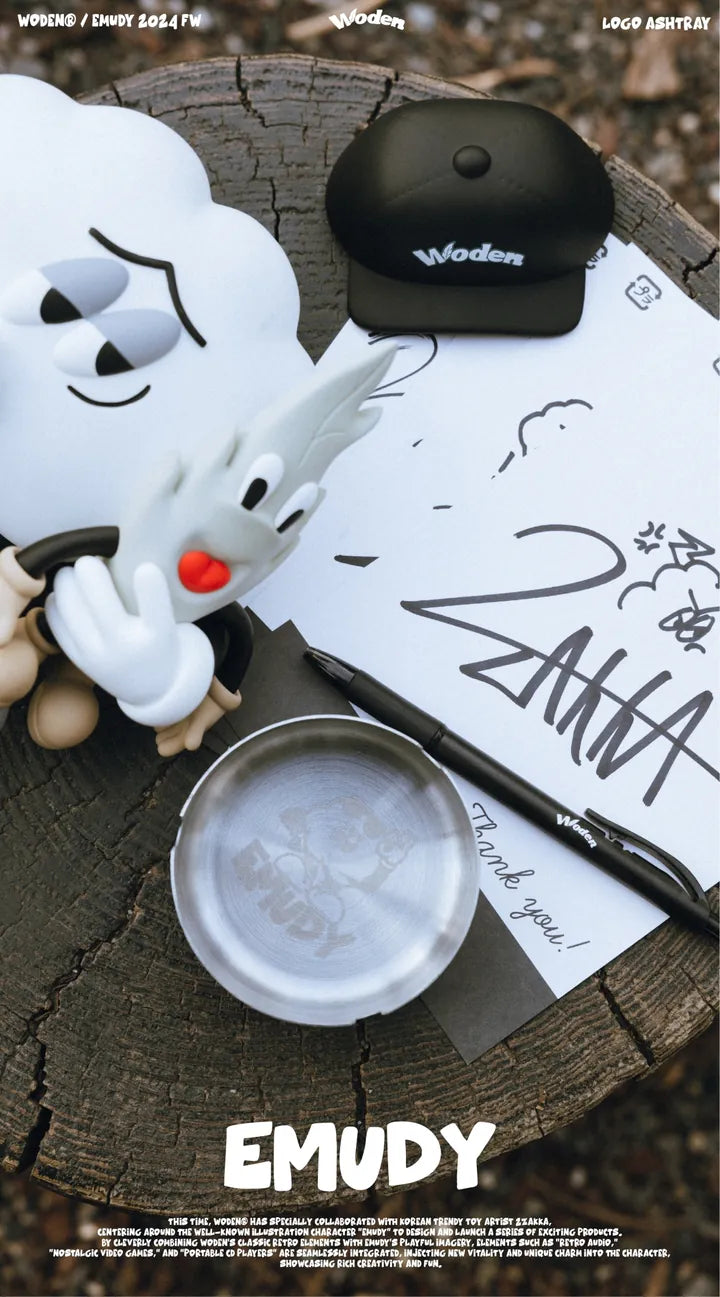 WODEN® / Emudy 2024 Fall & Winter 043 LOGO Ashtray
