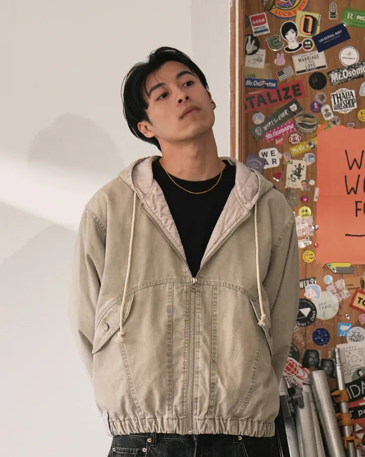 P.B.P WORK HOODED JACKET