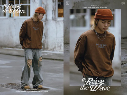 COWAVE 2024 Autumn & Winter Corduroy Sweatshirt