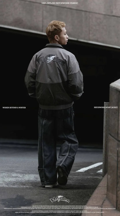 WODEN 2024 Autumn & Winter 062 Patchwork Sport Jacket