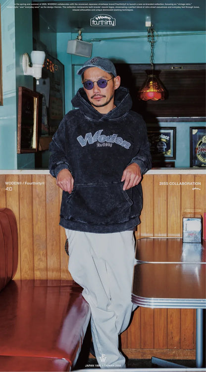 WODEN® / Fourthirty® 2025 Spring & Summer 002 Wash Logo Cap