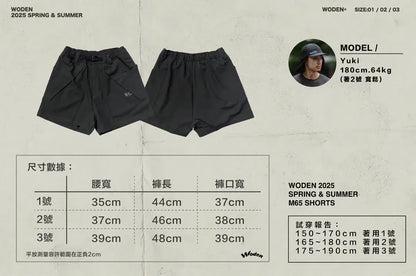 WODEN 2025 Spring & Summer 005 M65 Shorts