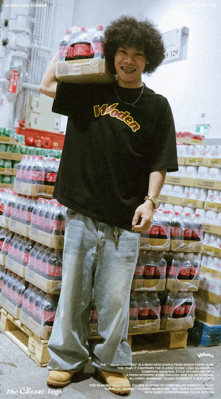 WODEN 2025 Spring & Summer 034 Classic LOGO tee