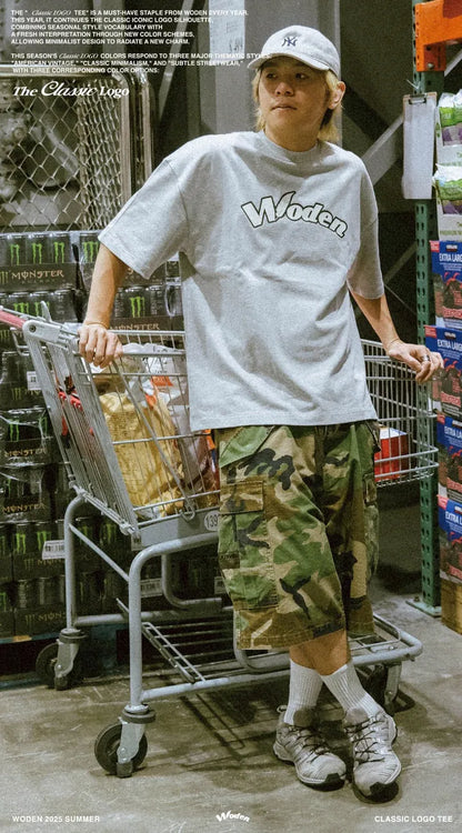 WODEN 2025 Spring & Summer 034 Classic LOGO tee