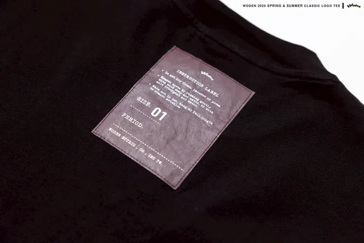 WODEN 2025 Spring & Summer 034 Classic LOGO tee