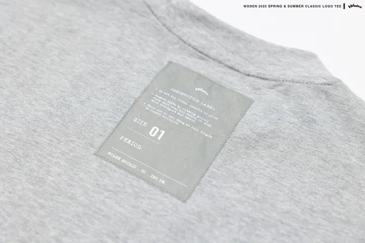 WODEN 2025 Spring & Summer 034 Classic LOGO tee
