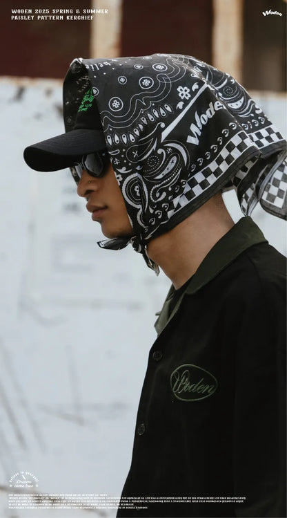 WODEN 2025 Spring & Summer 047 Paisley Pattern Kerchief