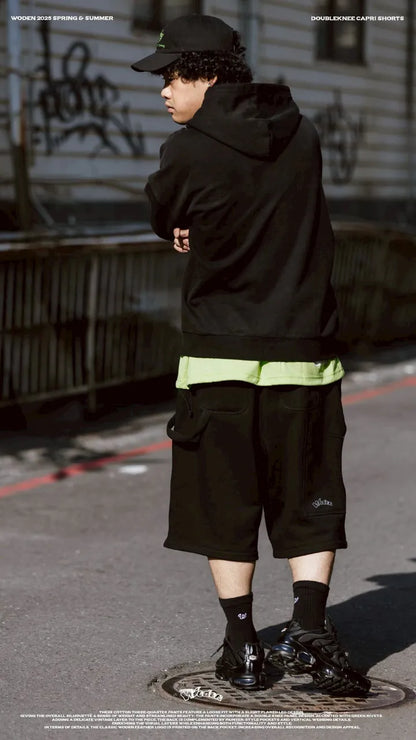 WODEN 2025 Spring & Summer 050 Doubleknee Capri Shorts