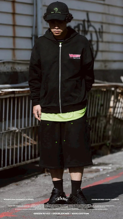 WODEN 2025 Spring & Summer 050 Doubleknee Capri Shorts