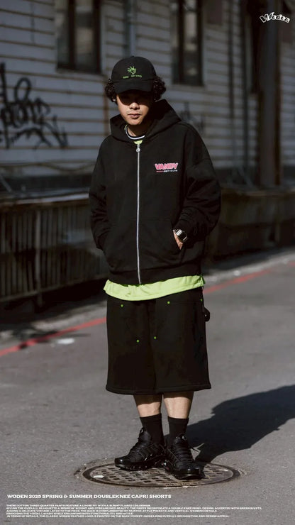 WODEN 2025 Spring & Summer 050 Doubleknee Capri Shorts
