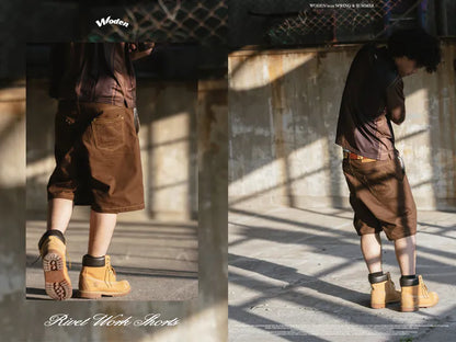 WODEN 2025 Spring & Summer 059 Rivet Work Shorts
