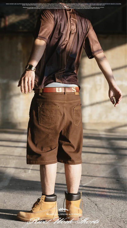WODEN 2025 Spring & Summer 059 Rivet Work Shorts