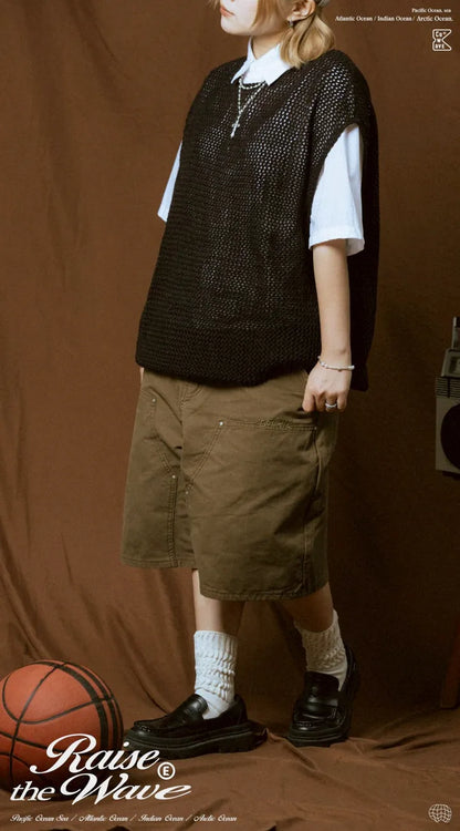 COWAVE 2025 Spring & Summer Doubleknee Short