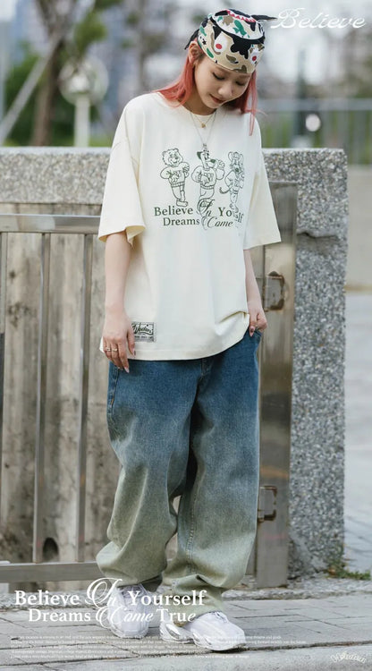 WODEN 2025 Spring & Summer 060 Believe illustration Tee