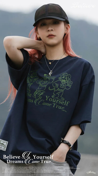 WODEN 2025 Spring & Summer 060 Believe illustration Tee
