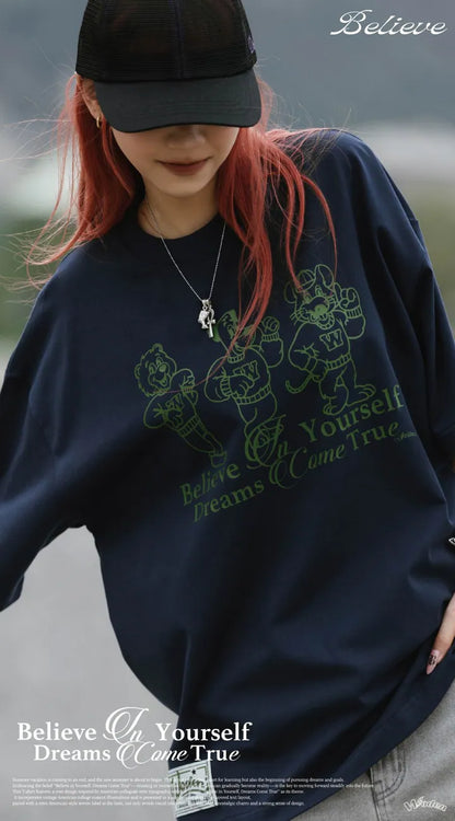 WODEN 2025 Spring & Summer 060 Believe illustration Tee