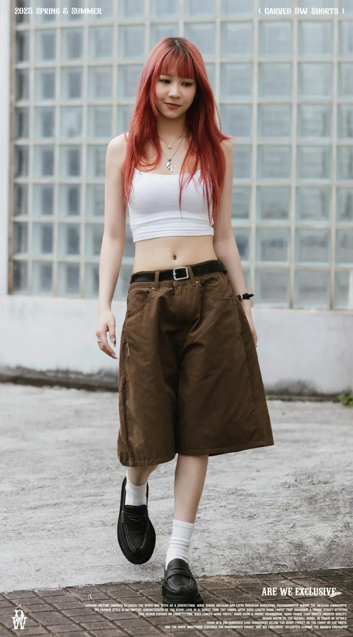 WODEN 2025 Spring & Summer 042 Carved DW Shorts