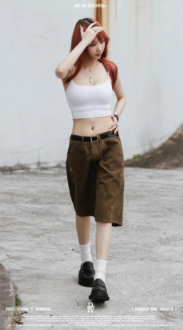 WODEN 2025 Spring & Summer 042 Carved DW Shorts