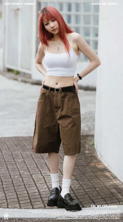 WODEN 2025 Spring & Summer 042 Carved DW Shorts
