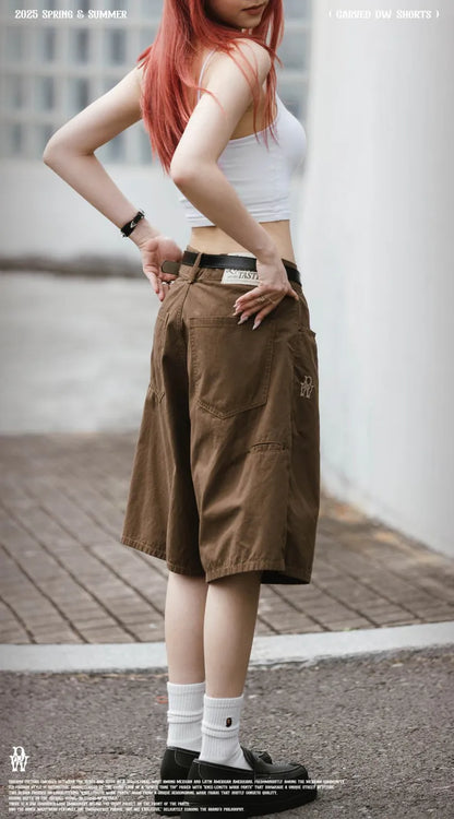 WODEN 2025 Spring & Summer 042 Carved DW Shorts