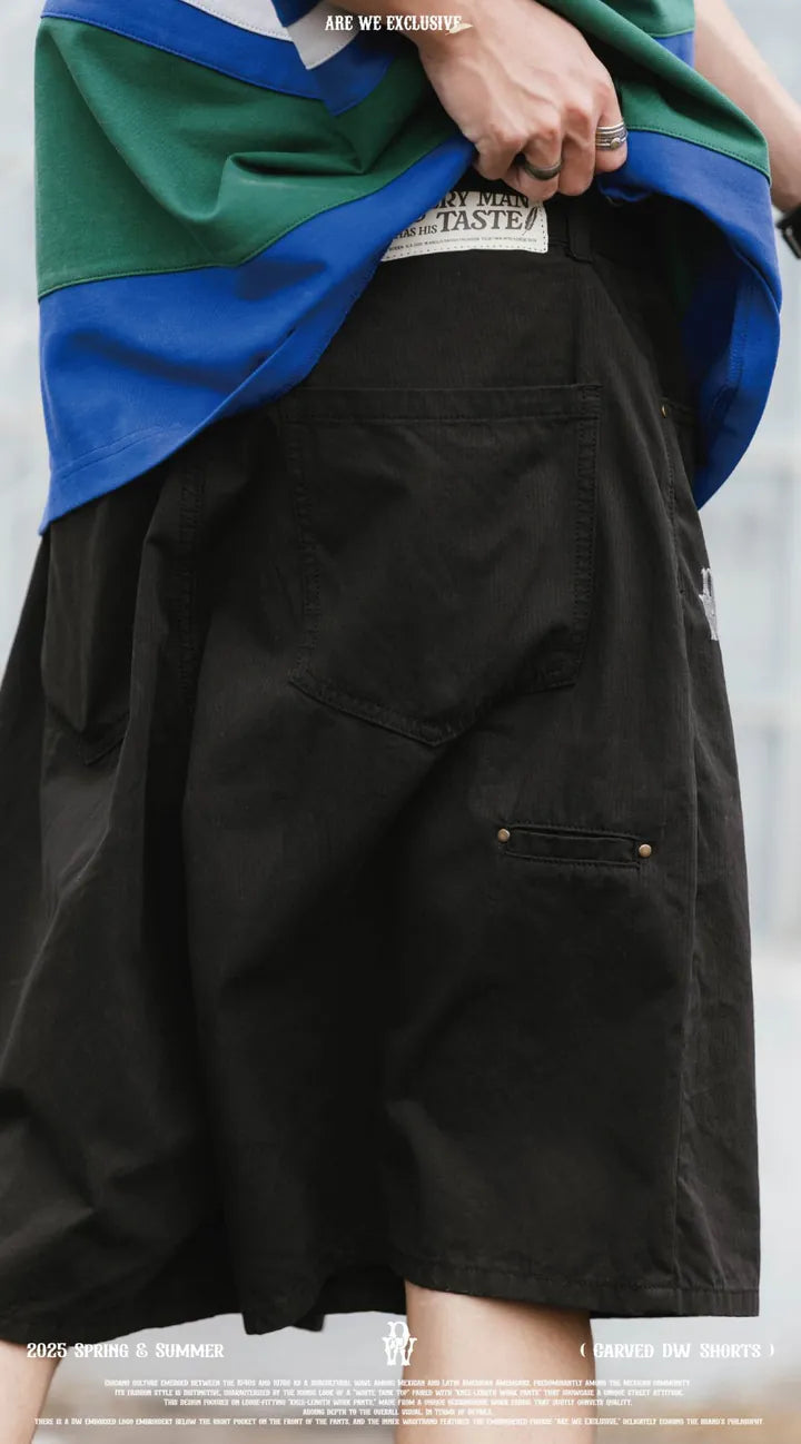 WODEN 2025 Spring & Summer 042 Carved DW Shorts