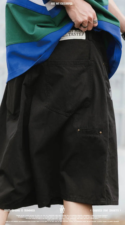 WODEN 2025 Spring & Summer 042 Carved DW Shorts