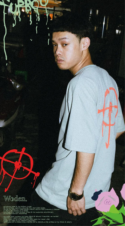 WODEN 2024 Spring & Summer 059 Furbo9 Target LOGO Tee