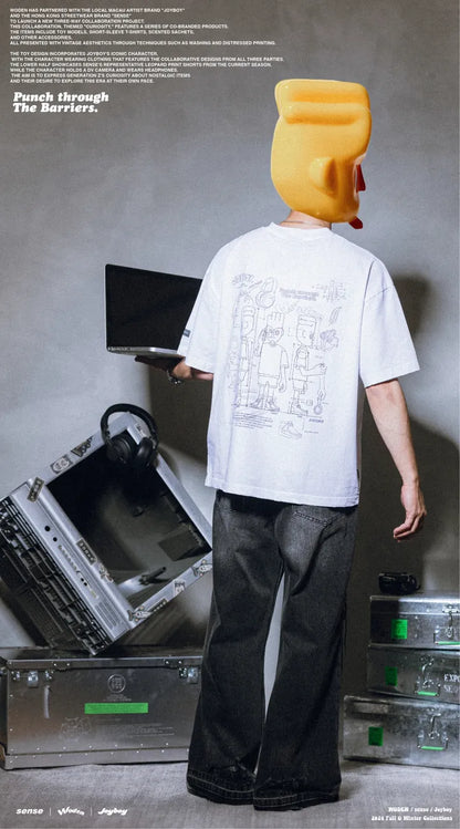 WODEN / sense / Joyboy 2024 Fall & Winter 019 Wash Draft Tee
