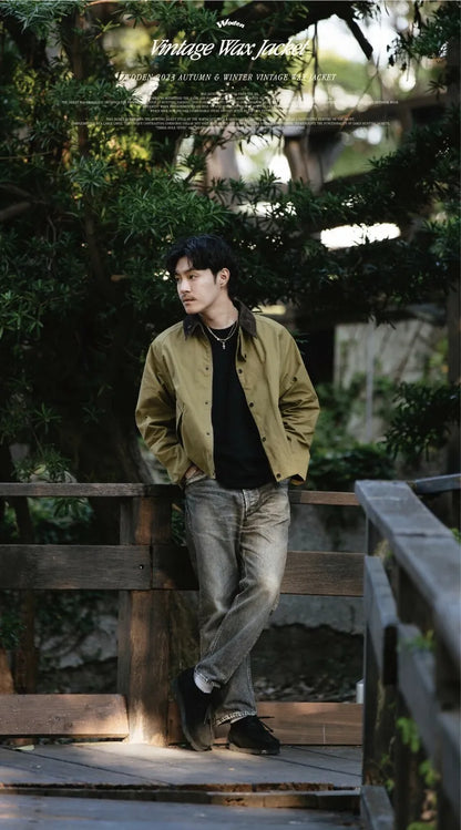 WODEN 2023 Autumn & Winter 044 Vintage Wax Jacket