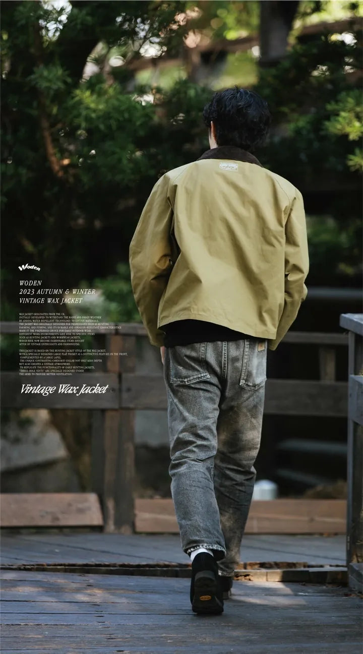 WODEN 2023 Autumn & Winter 044 Vintage Wax Jacket
