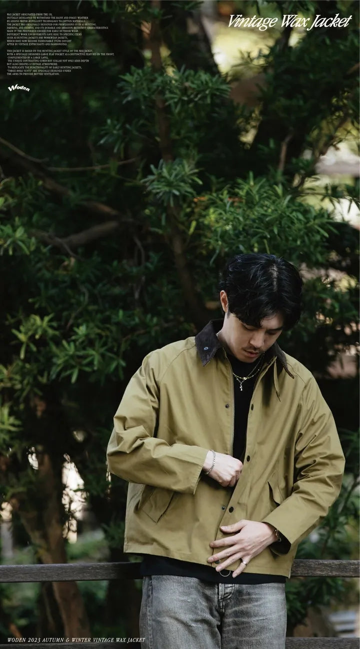 WODEN 2023 Autumn & Winter 044 Vintage Wax Jacket