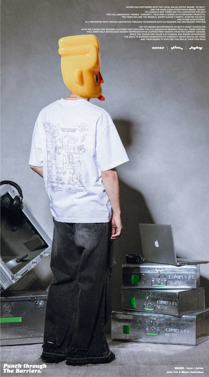 WODEN / sense / Joyboy 2024 Fall & Winter 019 Wash Draft Tee