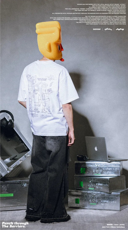 WODEN / sense / Joyboy 2024 Fall & Winter 019 Wash Draft Tee
