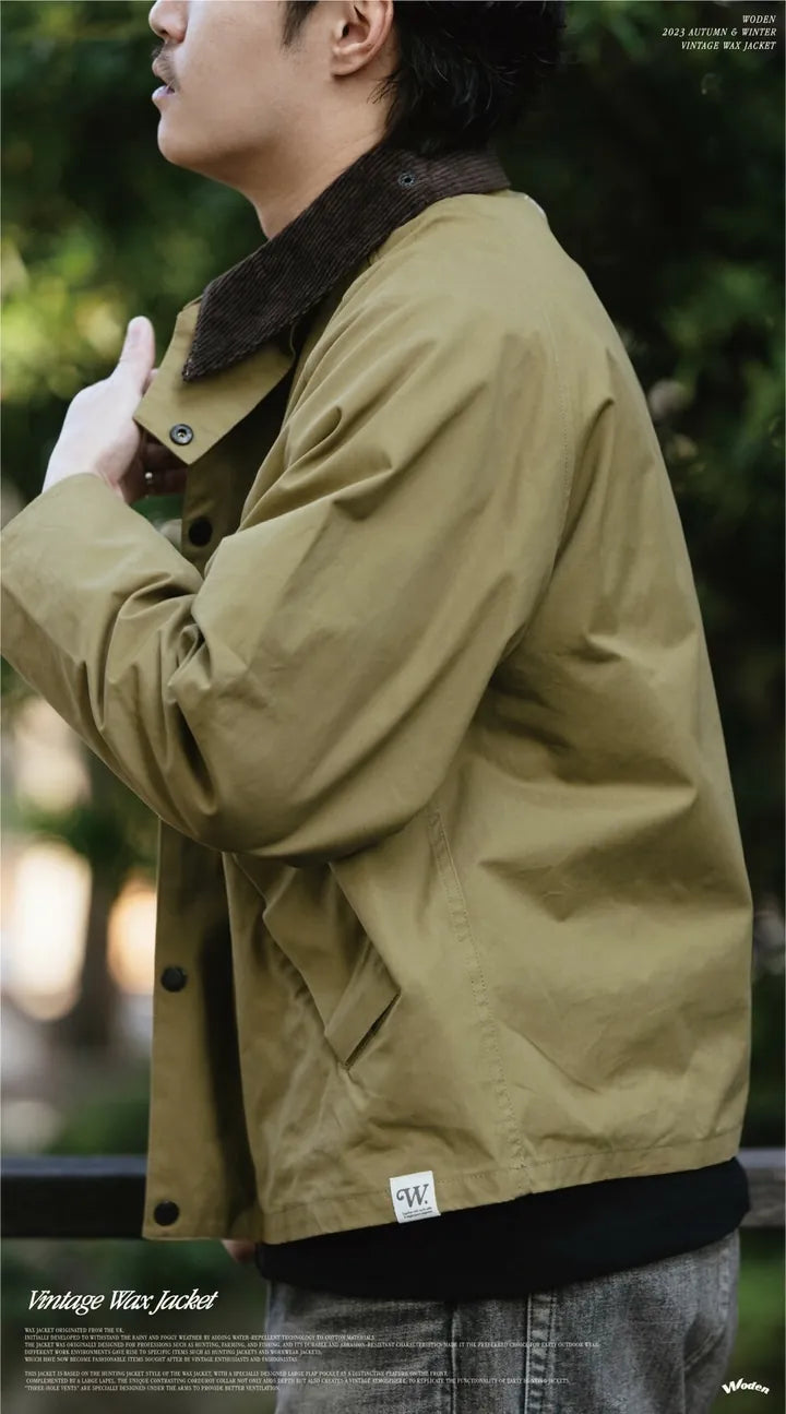 WODEN 2023 Autumn & Winter 044 Vintage Wax Jacket