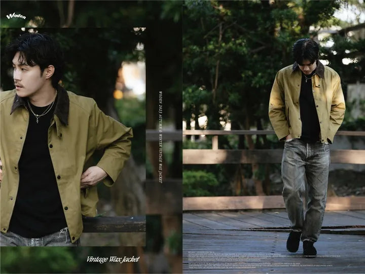 WODEN 2023 Autumn & Winter 044 Vintage Wax Jacket