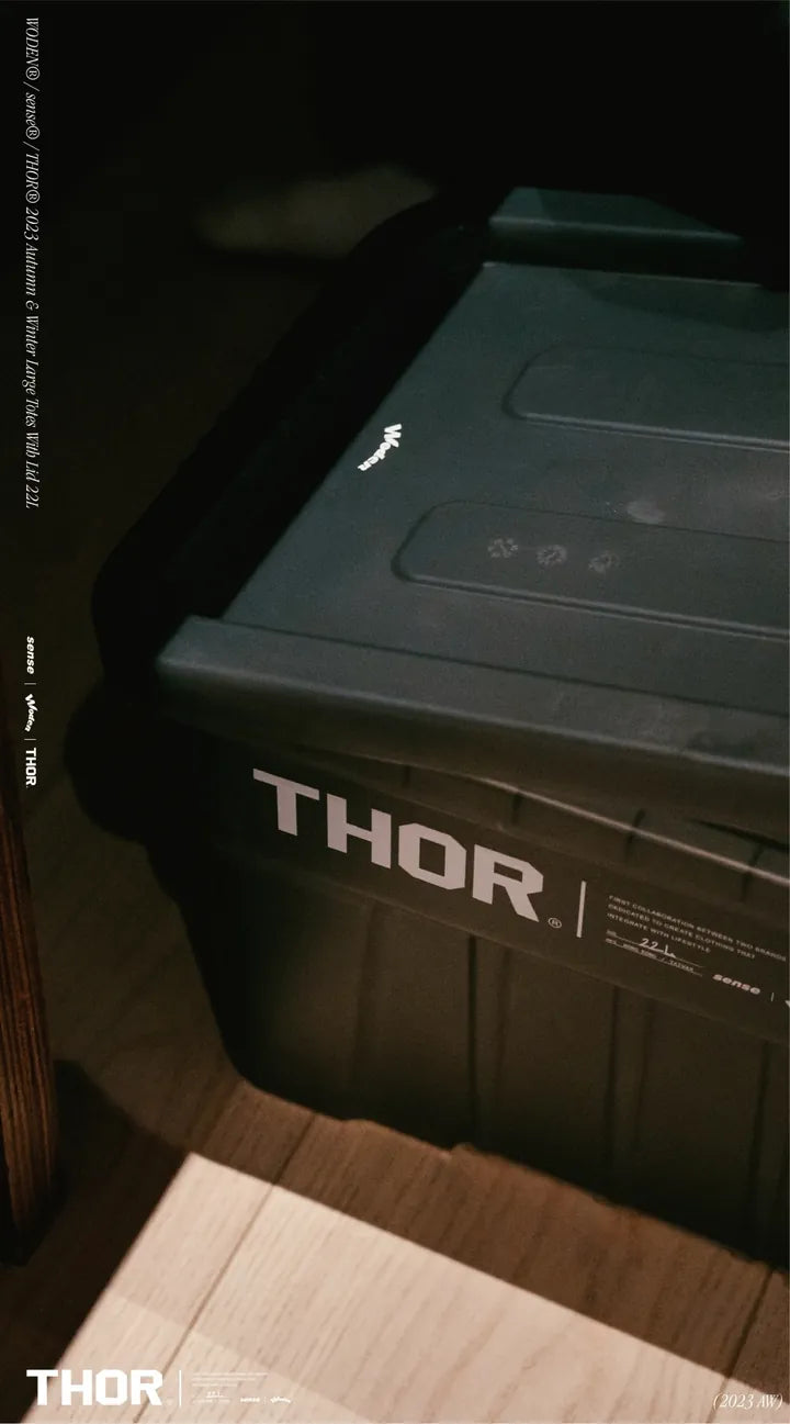 WODEN® / sense® / THOR® 2023 Autumn & Winter 056 Large Totes With Lid 22L