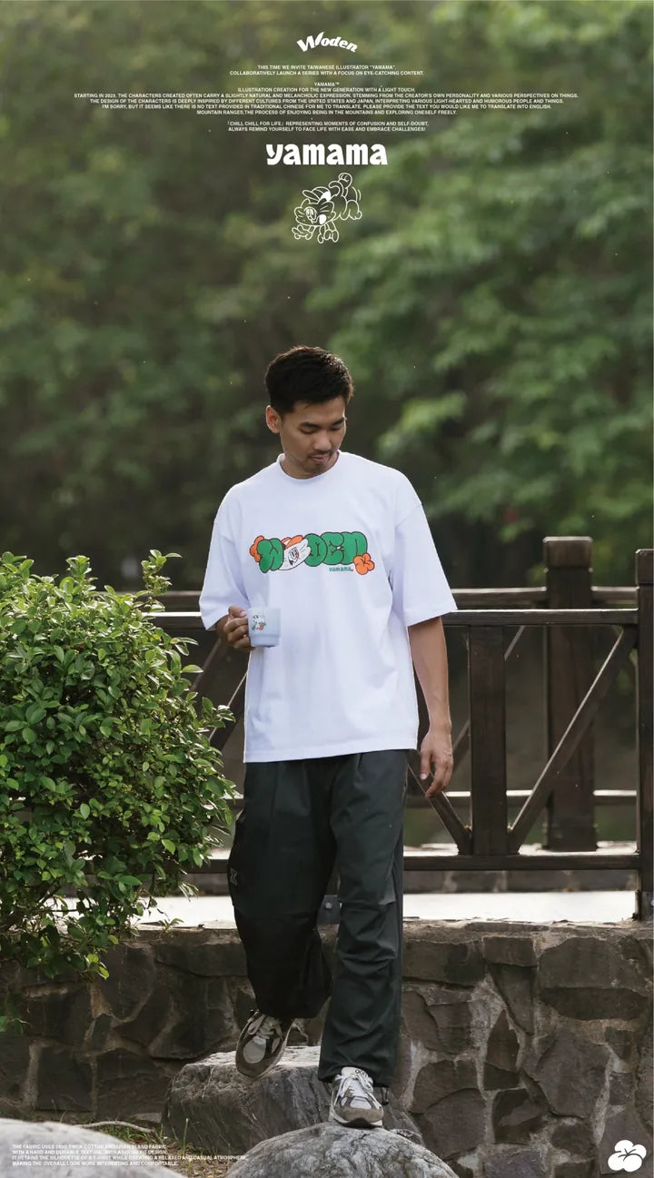 WODEN / YAMAMA 2024 Spring & Summer 016 illustration Tee