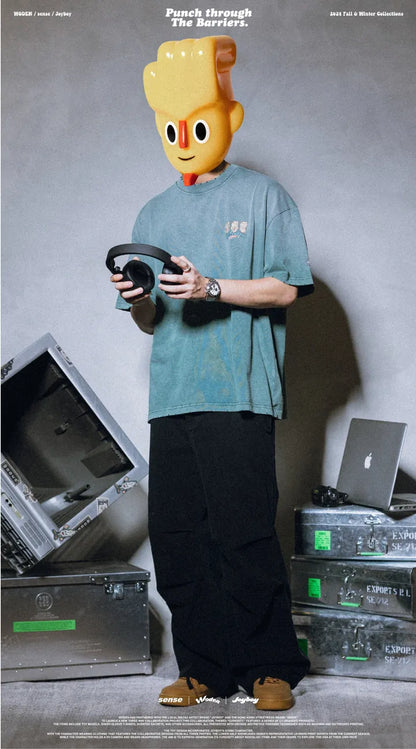 WODEN / sense / Joyboy 2024 Fall & Winter 020 Wash LOGO Tee