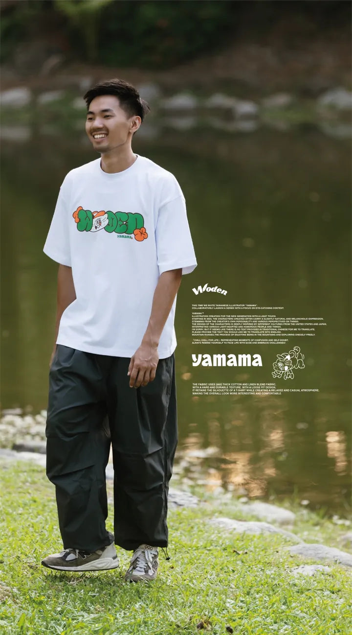 WODEN / YAMAMA 2024 Spring & Summer 016 illustration Tee