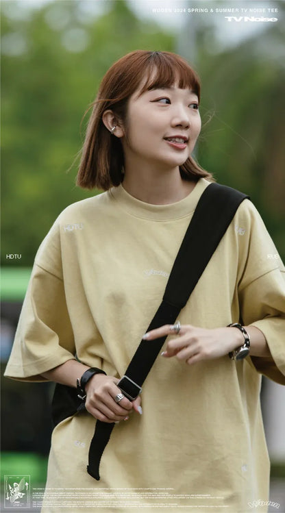 WODEN 2024 Spring & Summer 011 TV Noise Tee