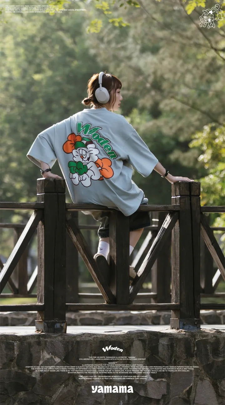WODEN / YAMAMA 2024 Spring & Summer 016 illustration Tee