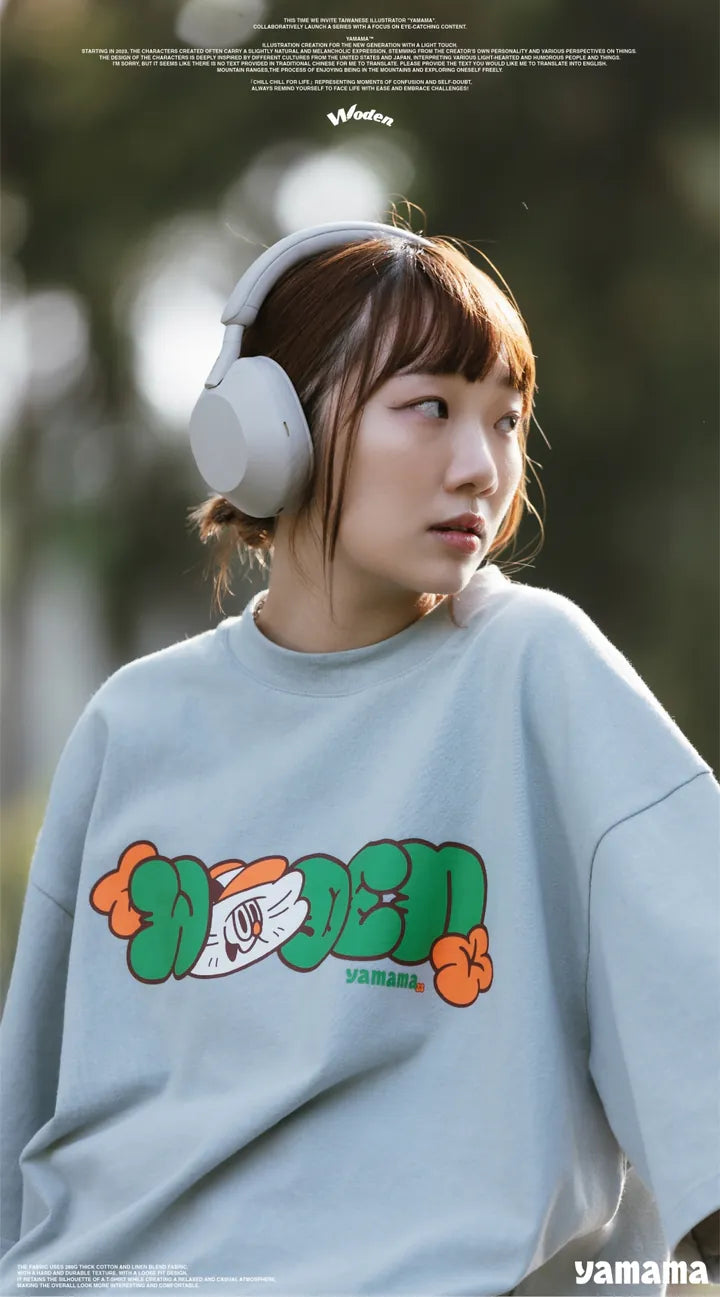 WODEN / YAMAMA 2024 Spring & Summer 016 illustration Tee