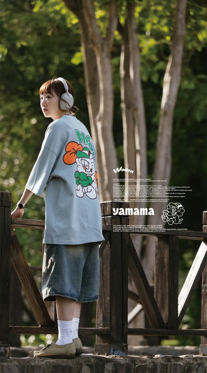 WODEN / YAMAMA 2024 Spring & Summer 016 illustration Tee