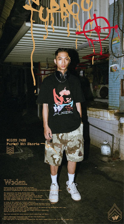 WODEN 2024 Spring & Summer Furbo9 063 M65 Shorts