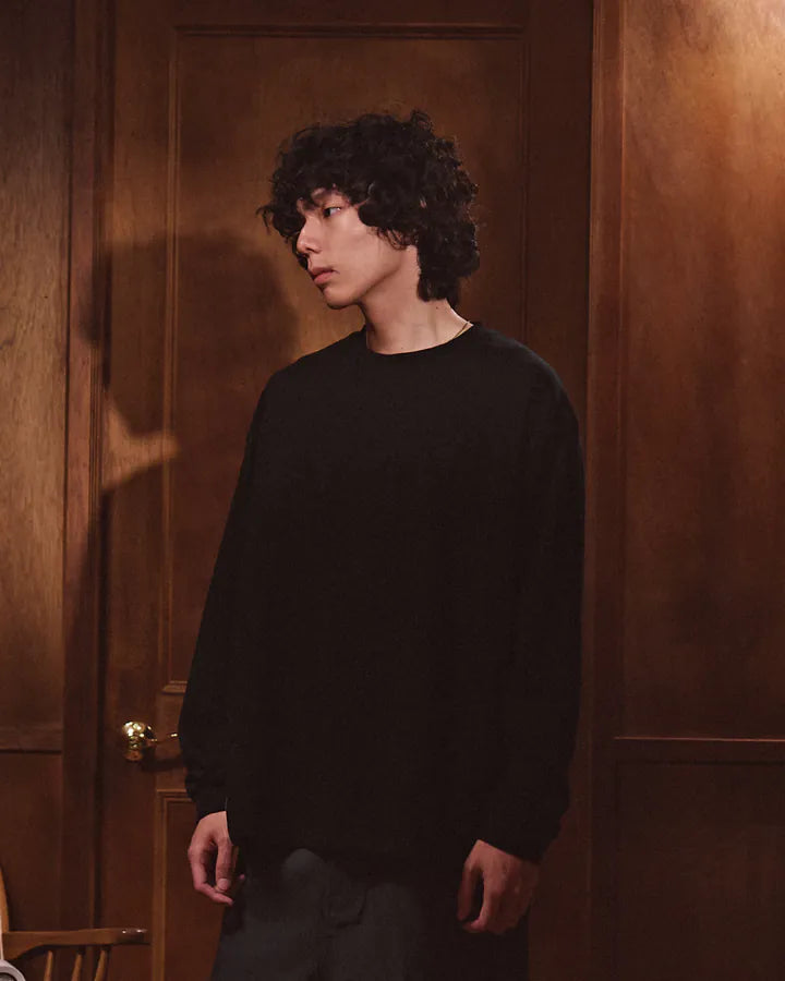 P.B.P EMBROIDERY LONG SLEEVE TEE